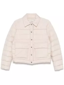 Peserico стеганый пуховик, серый