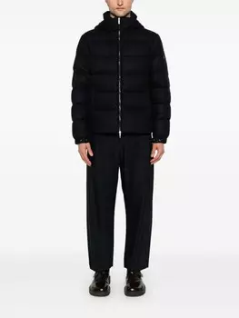 Peserico стеганый пуховик, синий