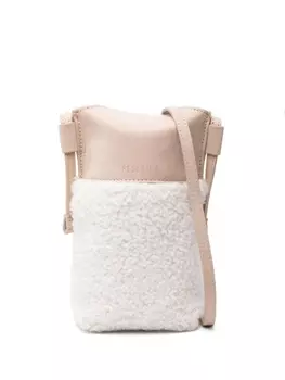 Peserico сумка через плечо из шерпы, серый