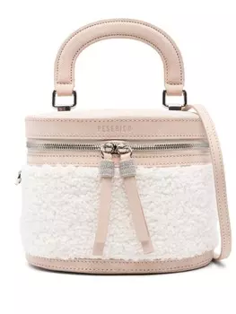 Peserico сумка-тоут из шерпы, серый