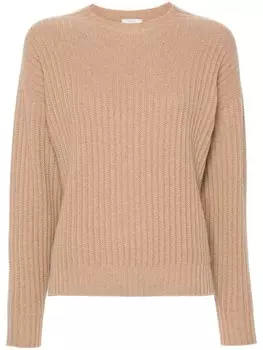 Peserico свитер с люрексом, коричневый