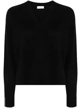 Peserico свитер в рубчик, черный