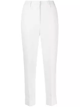 Peserico tapered-leg trousers, белый