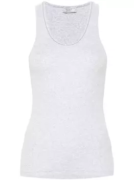 Peserico топ из джерси, серый