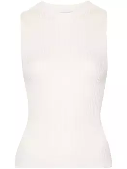 Peserico топ из вирджинской шерсти, нейтральный цвет