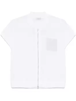 Peserico топ на молнии, белый