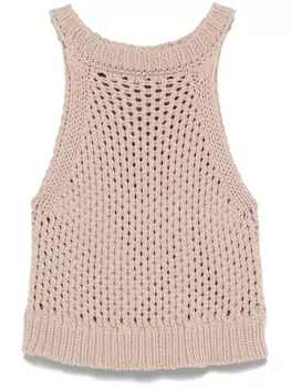 Peserico топ рыхлой вязки, нейтральный