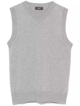 Peserico топ с эффектом металлик, серый