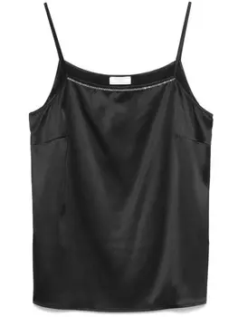 Peserico топ с бисером, черный