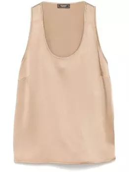 Peserico топ с цепочкой Punto Luce, серый