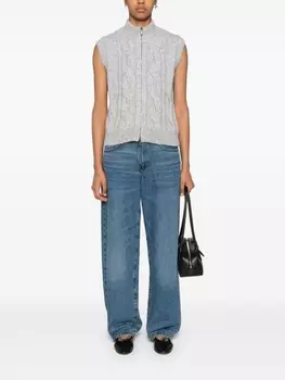 Peserico топ с пайетками, серый