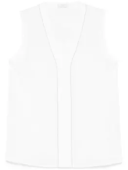 Peserico топ с V-образным вырезом, белый