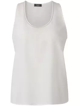 Peserico топ со стразами, белый