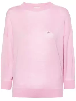 Peserico топ тонкой вязки, розовый