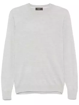 Peserico топ тонкой вязки, серый