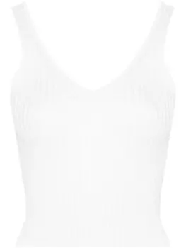 Peserico топ в рубчик, нейтральный цвет