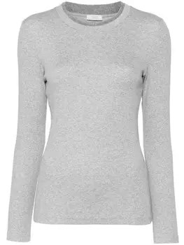 Peserico топ в рубчик, серый