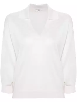 Peserico трикотажная рубашка поло, нейтральный цвет