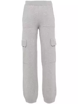 Peserico трикотажные брюки карго, серый