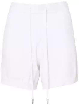 Peserico трикотажные шорты с кулиской, нейтральный цвет