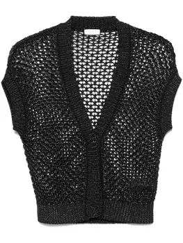 Peserico трикотажный кардиган, черный