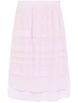Peserico юбка миди, фиолетовый