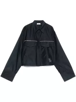 Peserico укороченная рубашка, синий