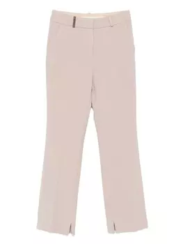 Peserico укороченные брюки, нейтральный