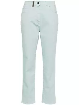 Peserico укороченные джинсы, синий