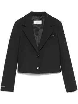 Peserico укороченный пиджак, серый