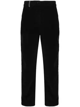 Peserico вельветовые брюки прямого кроя, синий