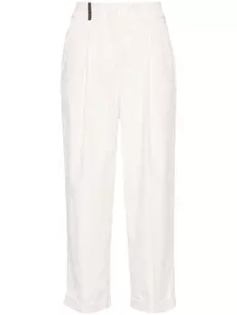 Peserico вельветовые брюки, серый