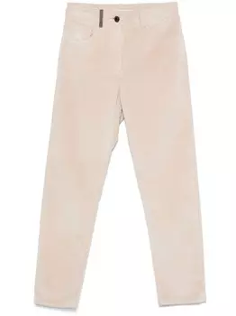 Peserico вельветовые брюки, серый