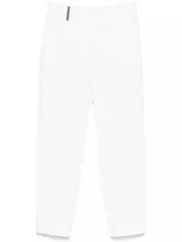 Peserico зауженные брюки, белый