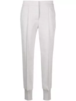 Peserico зауженные брюки, серый