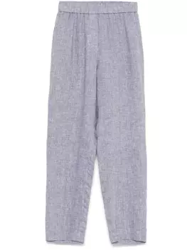 Peserico зауженные брюки, серый