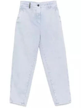 Peserico зауженные джинсы, синий