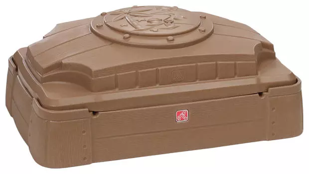 Песочница коричневая, коричневый