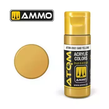 Песочно-желтый, ATOM Acrylic Paints