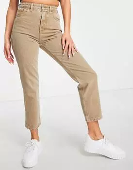 Песочные джинсы Topshop Editor