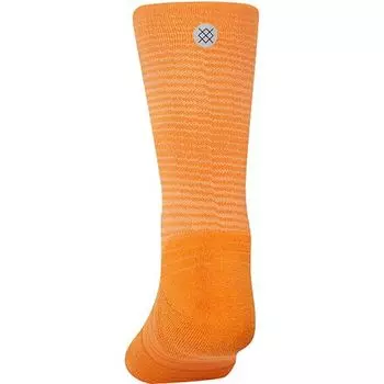 Пестрые носки для бега Crew Stance, оранжевый