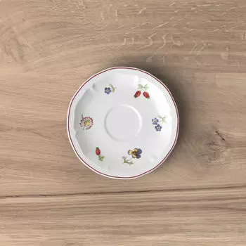 Petite Fleur Мокко/Блюдце для эспрессо Villeroy & Boch, белый