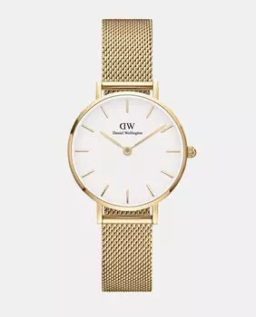 Petite Mesh DW00100350 женские часы с золотой стальной сеткой Daniel Wellington, золотой