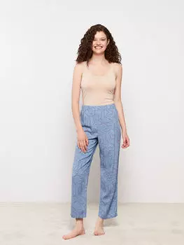 PETITE Низ женской пижамы из вискозы с эластичной резинкой на талии и узором LCW Dream