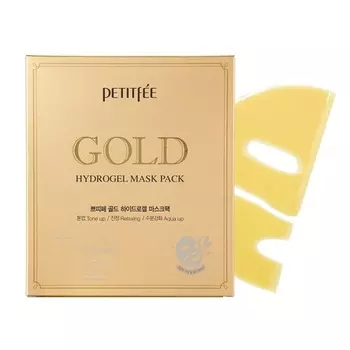 Petitfг€E Gold Гидрогелевая Маска Корейская Косметика 32G, Petitfee