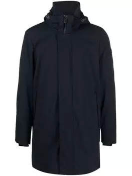 Peuterey куртка Albali на молнии с капюшоном, черный