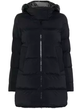 Peuterey куртка с аппликацией логотипа, черный