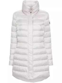 Peuterey куртка с аппликацией логотипа, серый