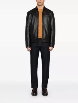 Peuterey свитер с логотипом, коричневый