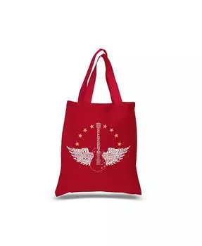 Певицы в стиле кантри — маленькая большая сумка Word Art La Pop Art, синий